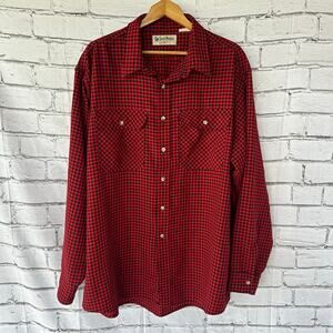 Vintage  Gander Moutain Quiet + Button Front Double Breast Pocket Shirt 3XL Tall